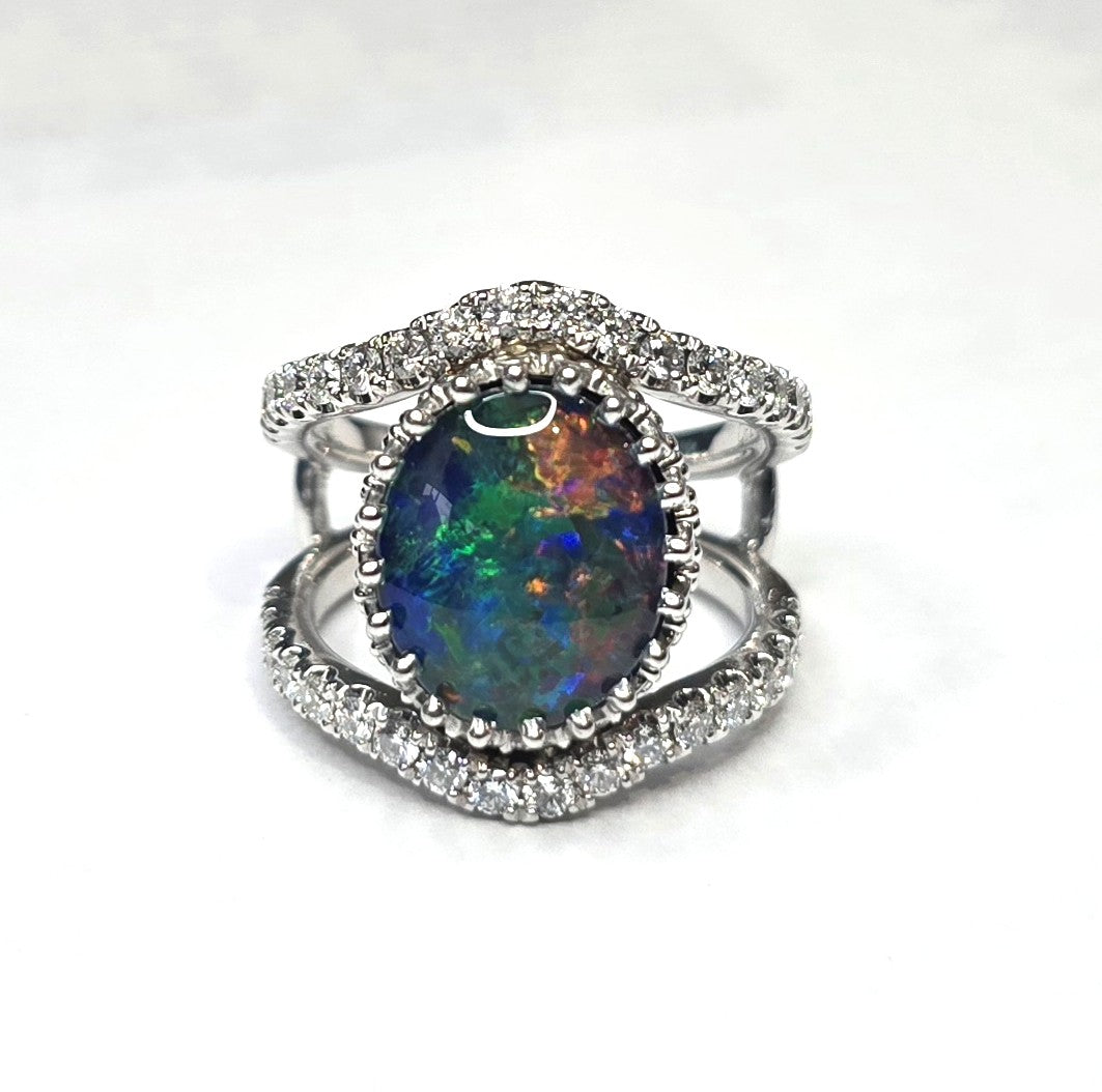Colored Stone Ring