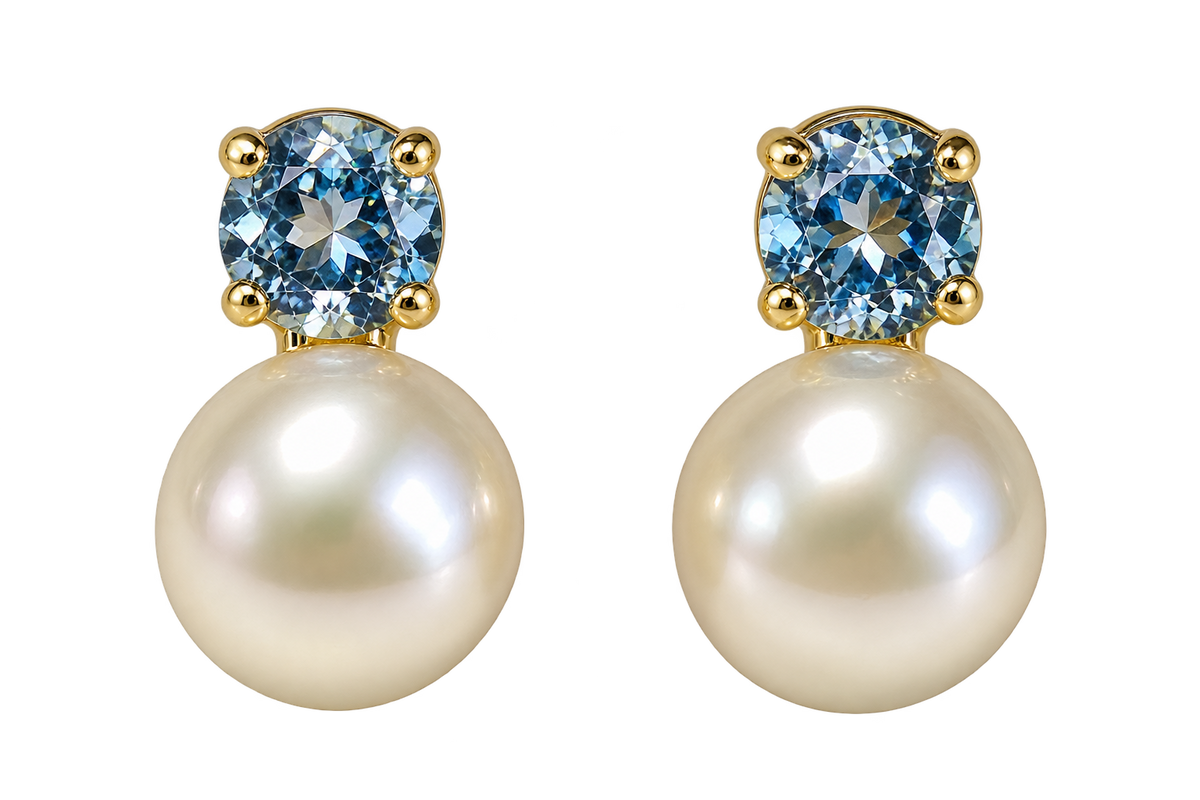 Colored Stone Earring