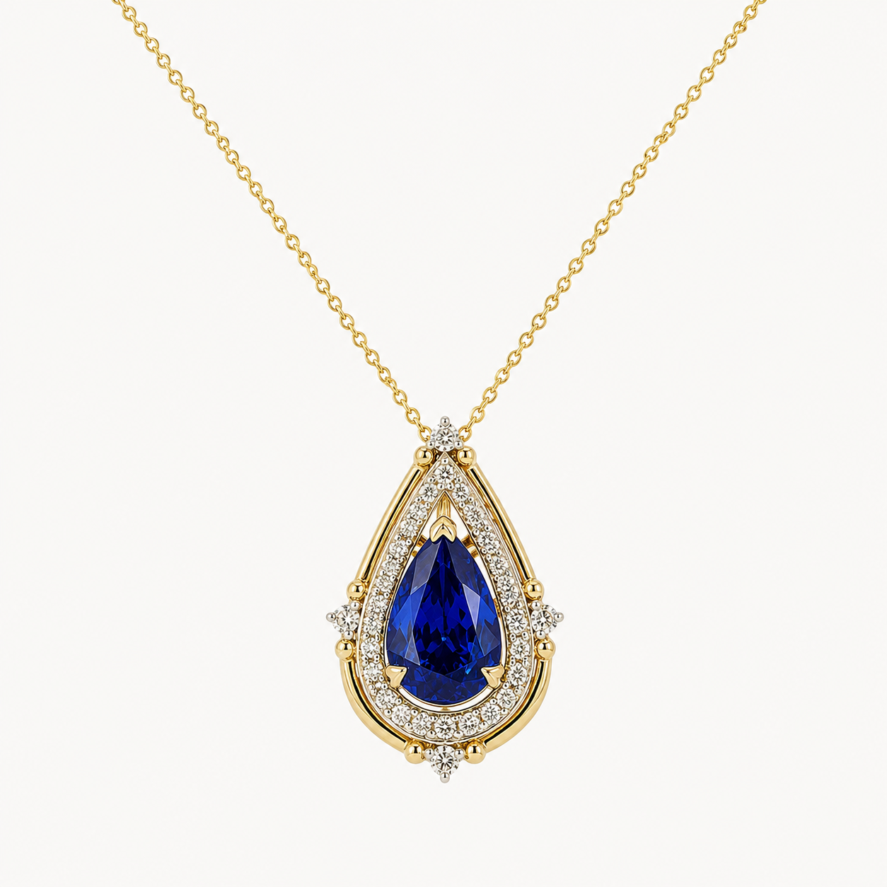 Colored Stone Necklace