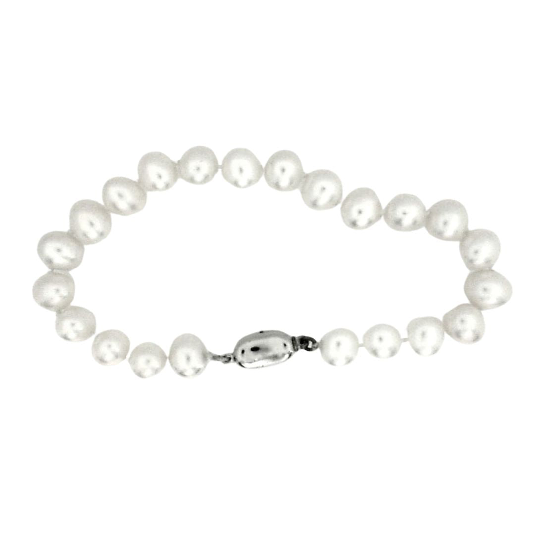 Sterling Silver Freshwater Pearl Bracelet