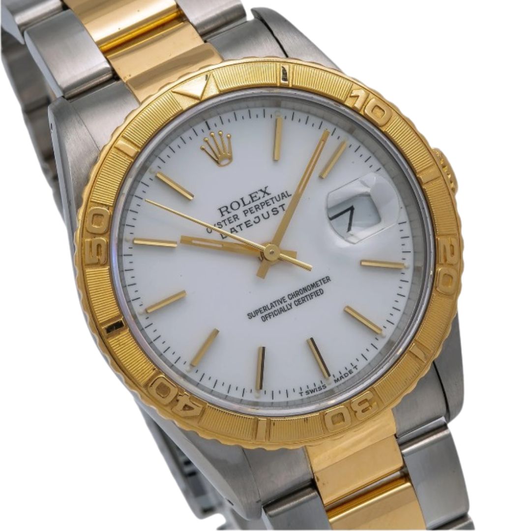 Two Tone Rolex Datejust Watch