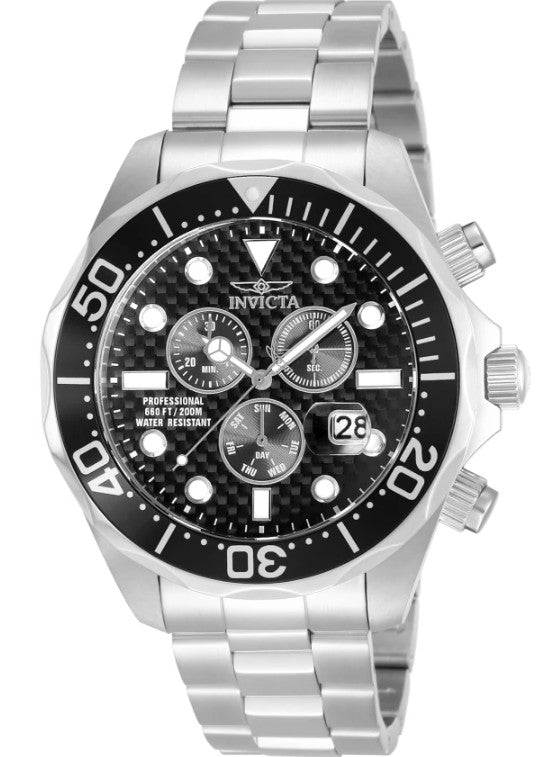 Never Worn Stainlesssteel Invicta Professional Dive Chrnograph Watch