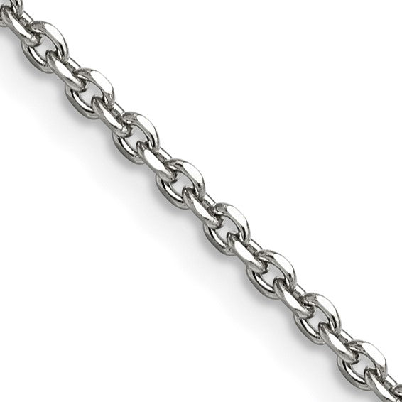 22 Inch Stainless Steel Cable Link Chain