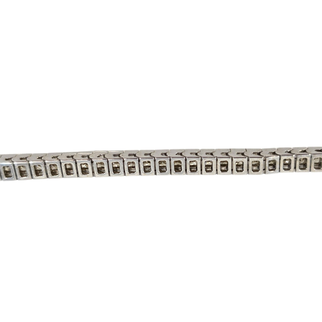 White Gold Princess Diamond Tennis Bracelet