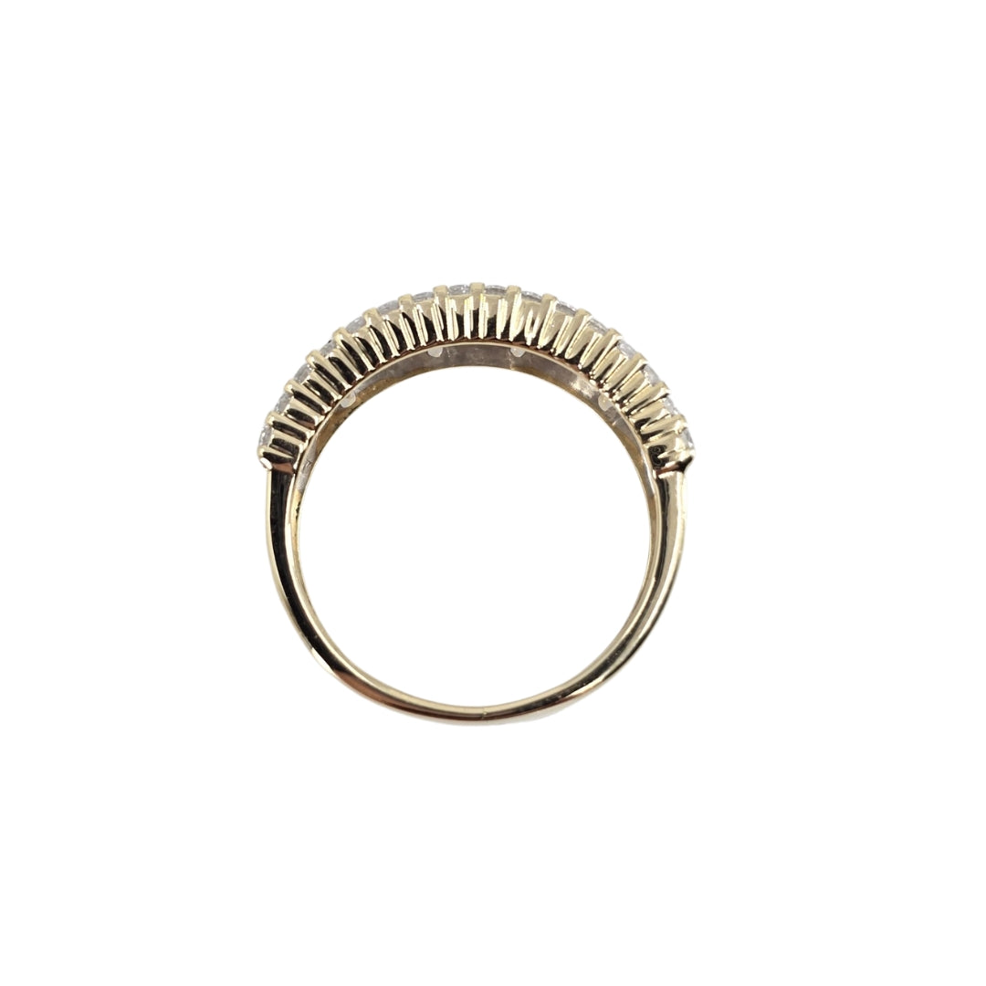 Yellow Gold Baguette Diamond Band Style Ring