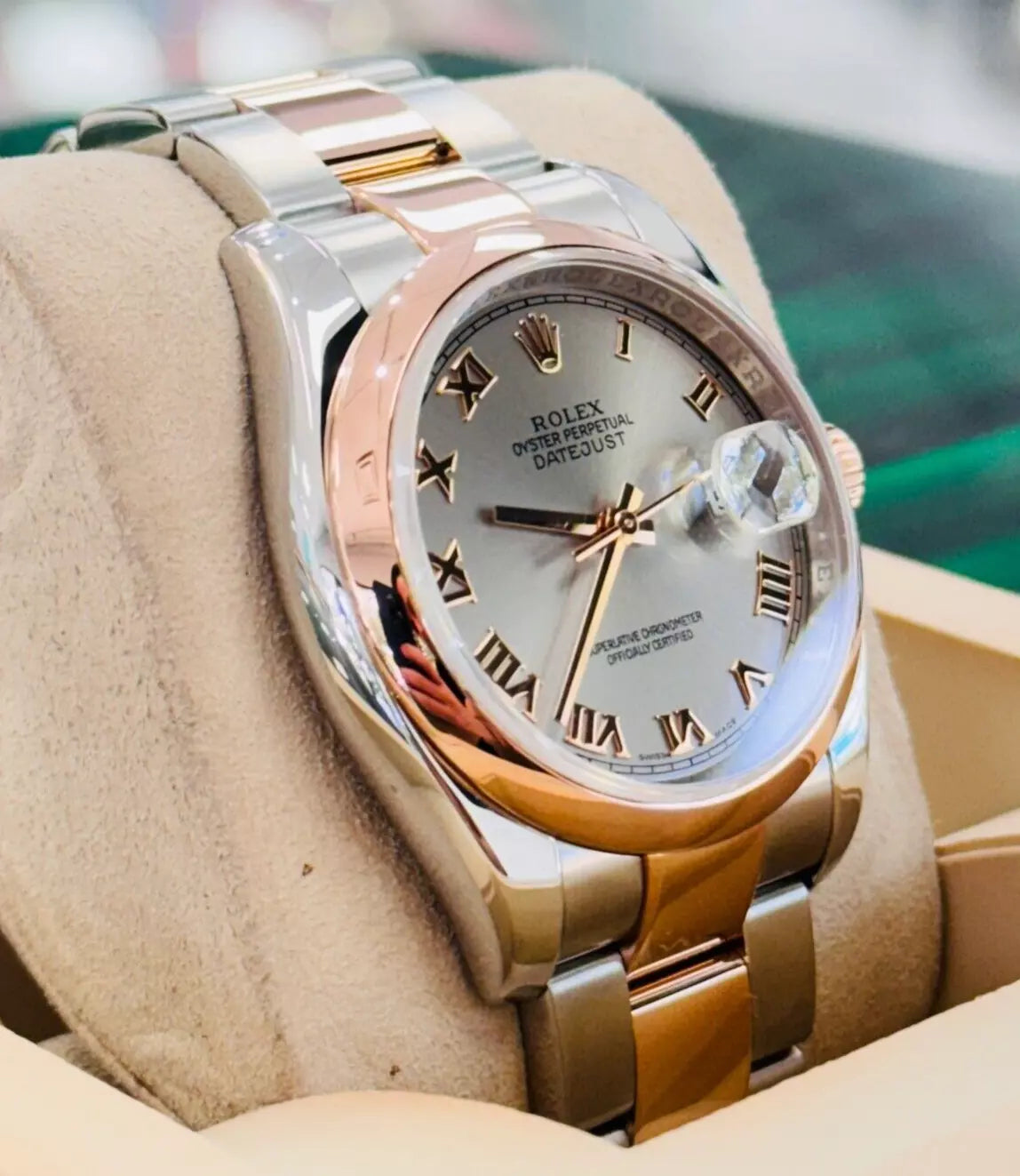 Datejust Steel and Rose Gold 36mm