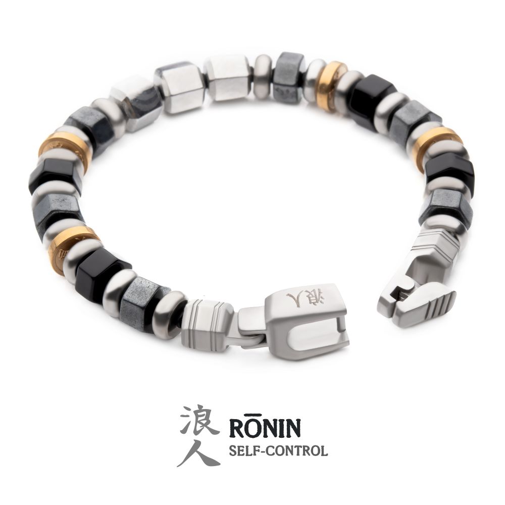 8.5 Inch Bushido Bracelet Ronin: Self-Control