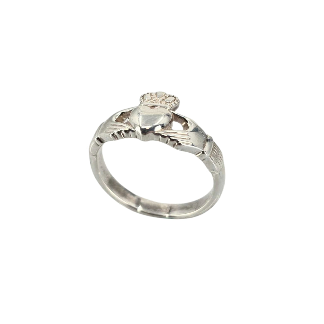 Sterling Silver Ireland Made Claddagh Ring