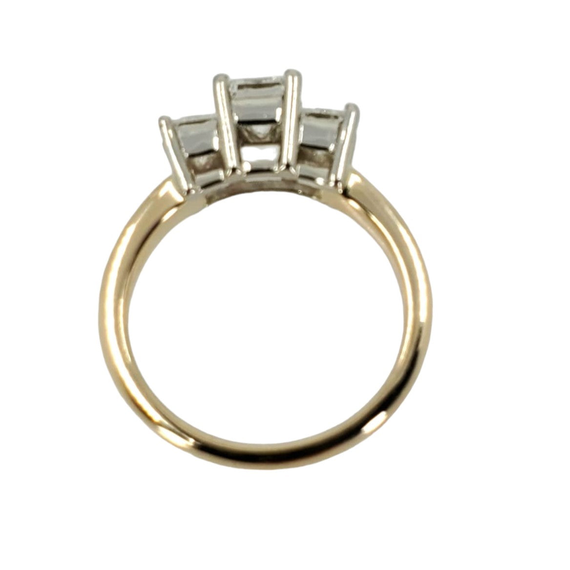 White Gold Princess Diamond Engagement Ring