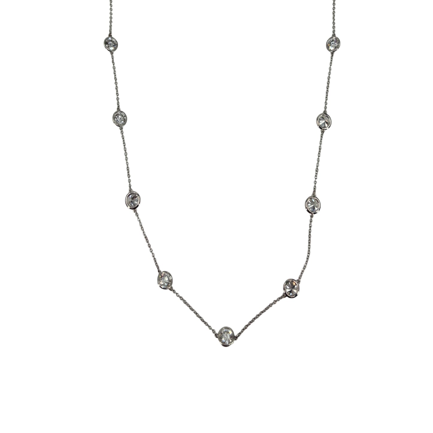 Lab Grown Diamond by the Yard Necklace