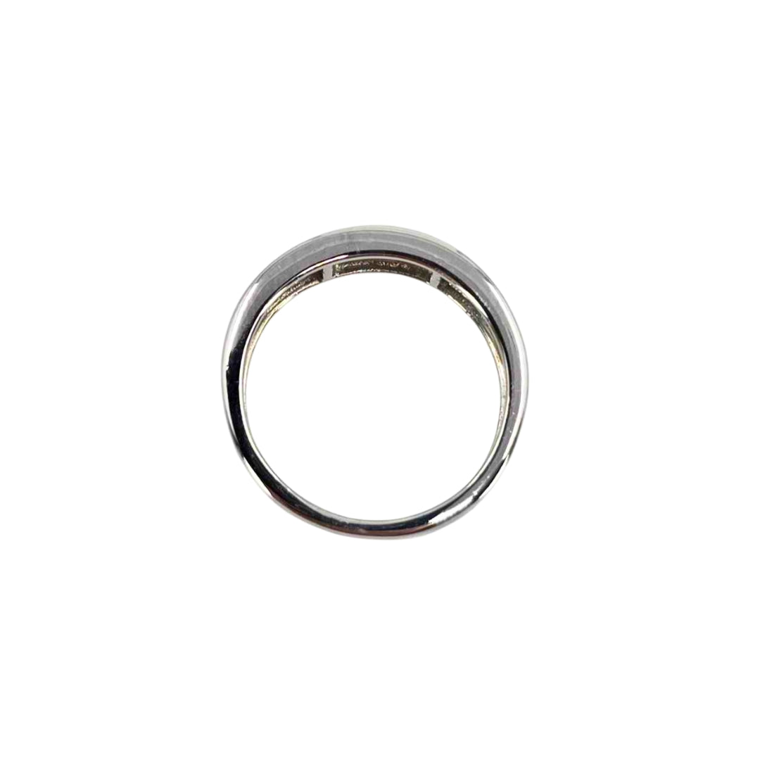 White Gold Princess Diamond Channel Set Band