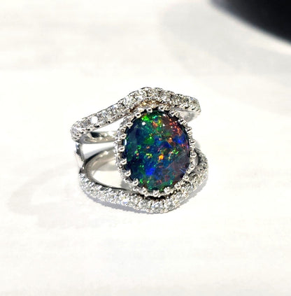 Colored Stone Ring