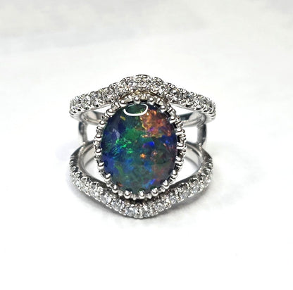 Colored Stone Ring