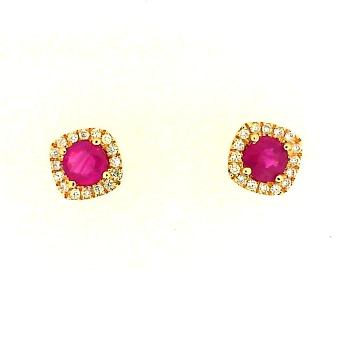 Colored Stone Earring