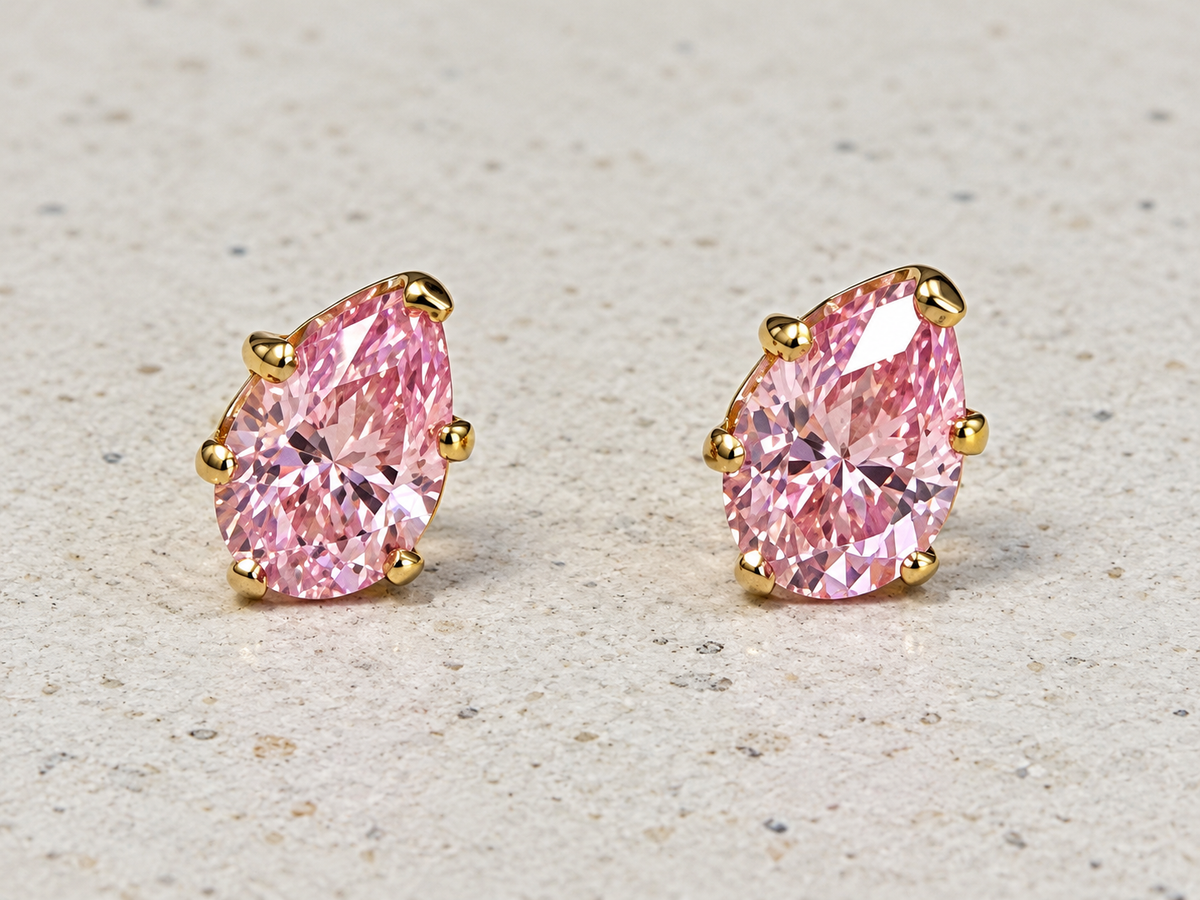 Colored Stone Earring