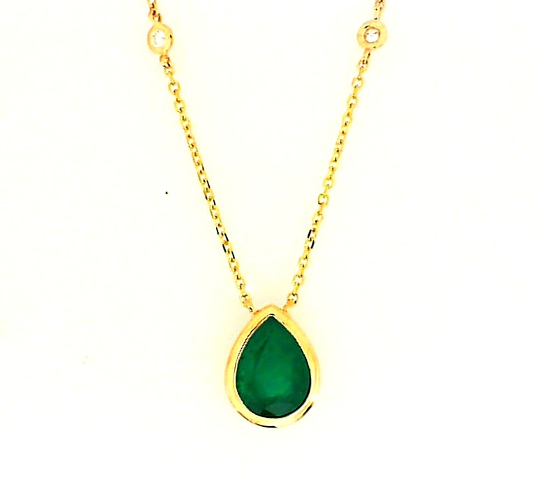 Colored Stone Necklace