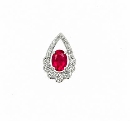 Colored Stone Pendant