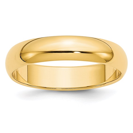 Gold Wedding Band - Men