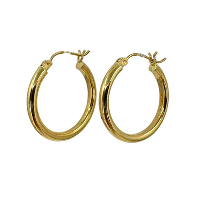 10 Karat Yellow Gold Hoops