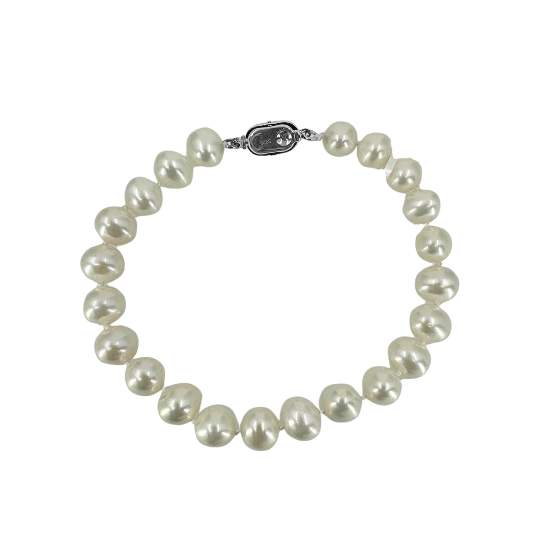 Sterling Silver Freshwater Pearl Bracelet