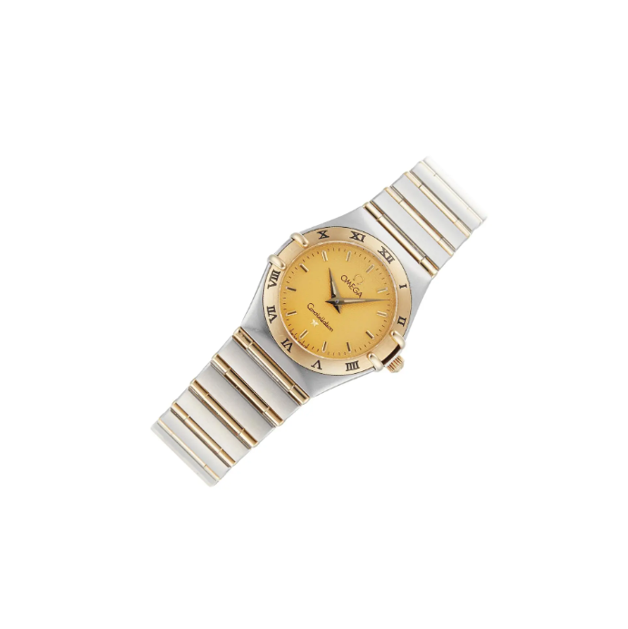Two Tone Omega Constellation Watch