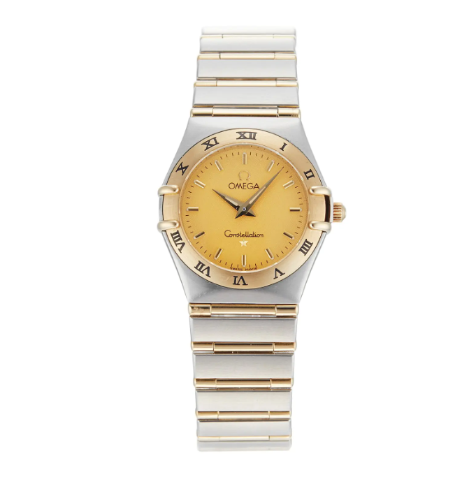 Two Tone Omega Constellation Watch