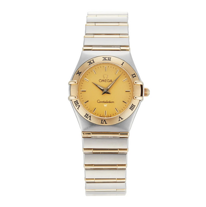 Two Tone Omega Constellation Watch