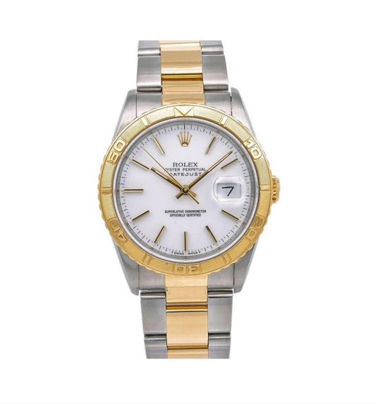 Two Tone Rolex Datejust Watch