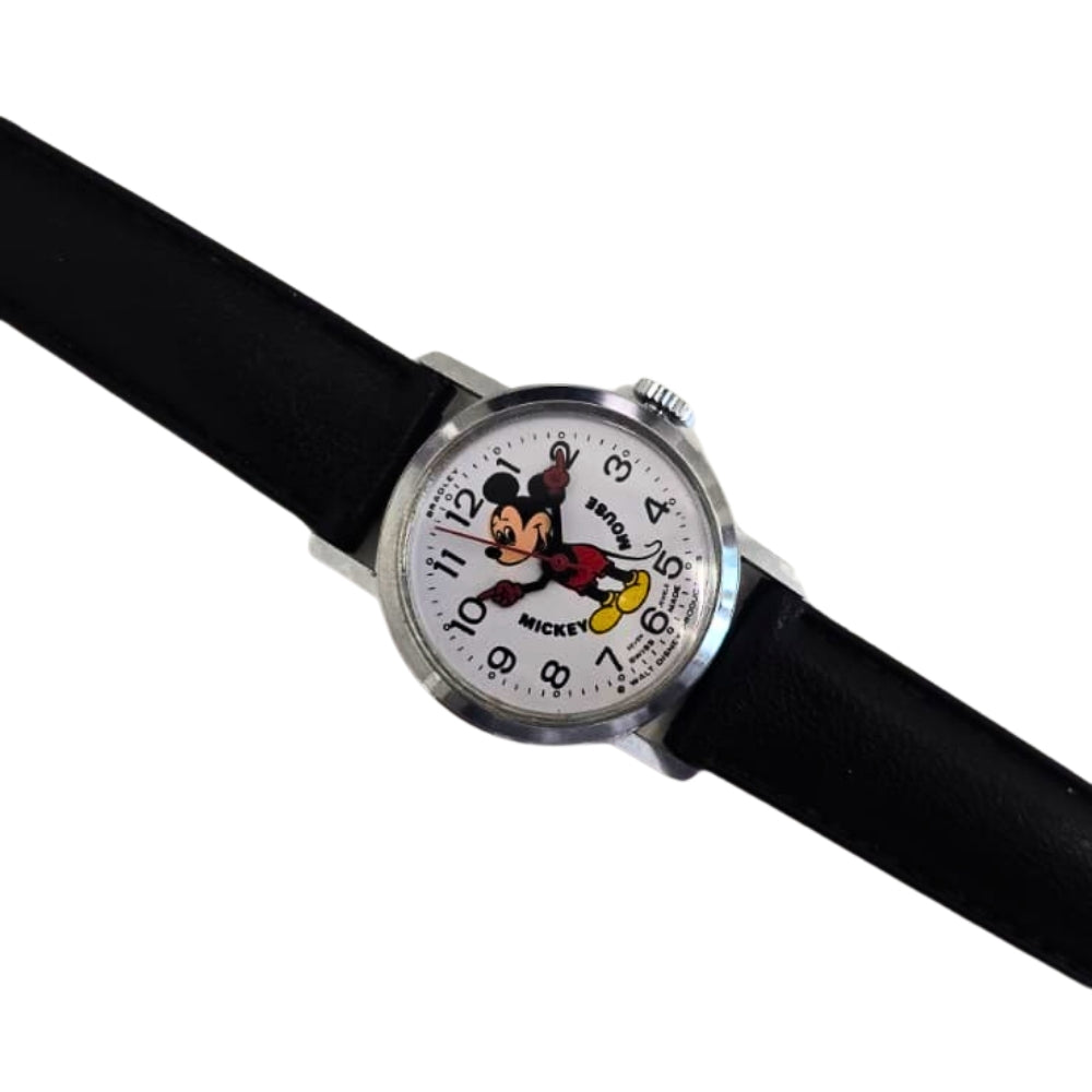 Vintage unworn Mickey Mouse manual wind watch