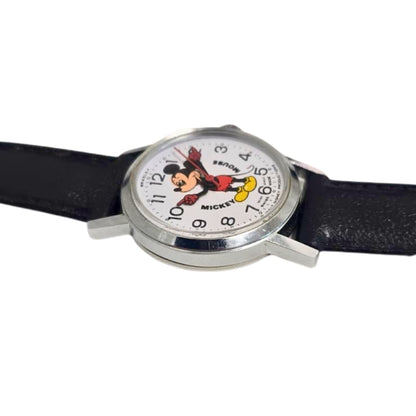 Vintage unworn Mickey Mouse manual wind watch