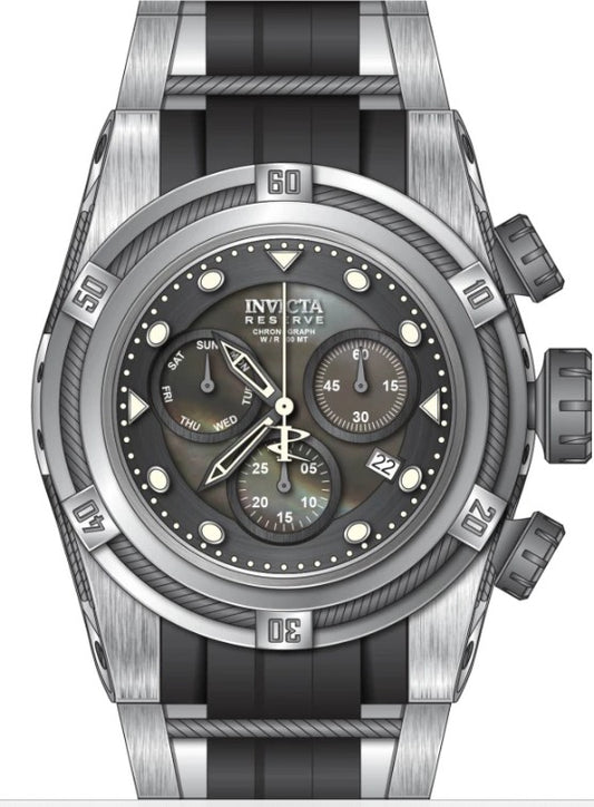 Like New Two Tone Stainlesssteel Invicta Bolt Zeuss