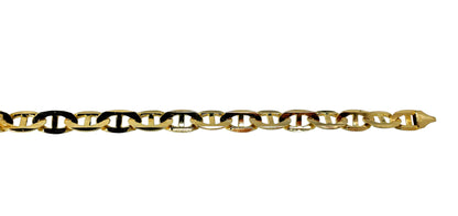 Yellow Gold 8MM Gucci Link Bracelet