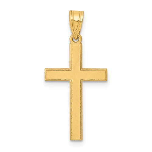 Yellow Gold Cross Pendant