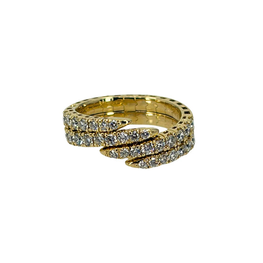 Yellow Gold Diamond Band