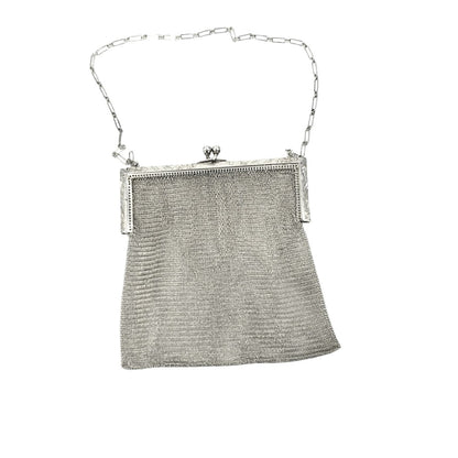 Sterling Silver Whiting and Davis Co Mesh Purse