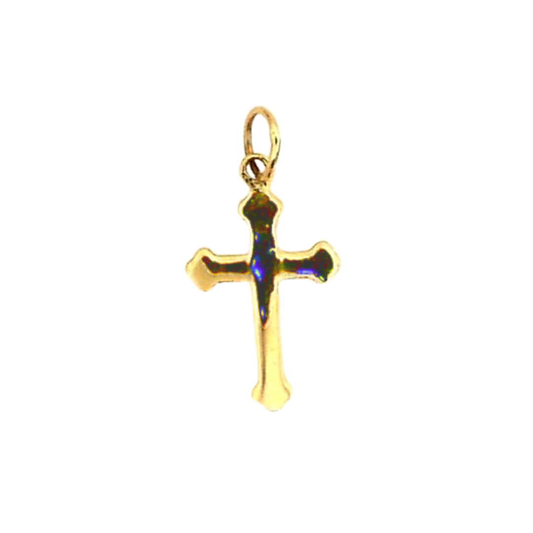 Yellow Gold Cross Pendant
