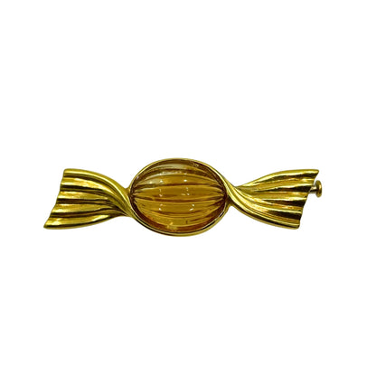 Hard Candy Design Cabochon Citrine Pin
