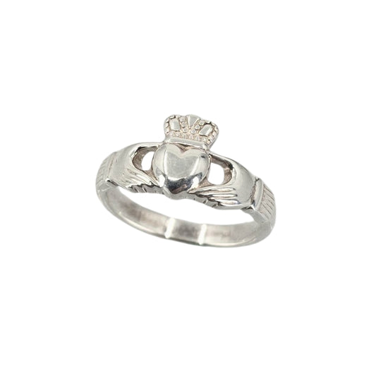 Sterling Silver Ireland Made Claddagh Ring