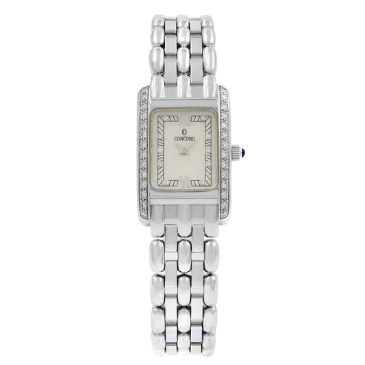 Pre-loved 18 Karat White Gold Concord Veneto