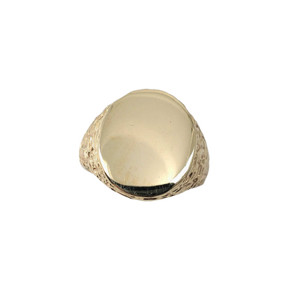 Yellow Gold Signet Ring