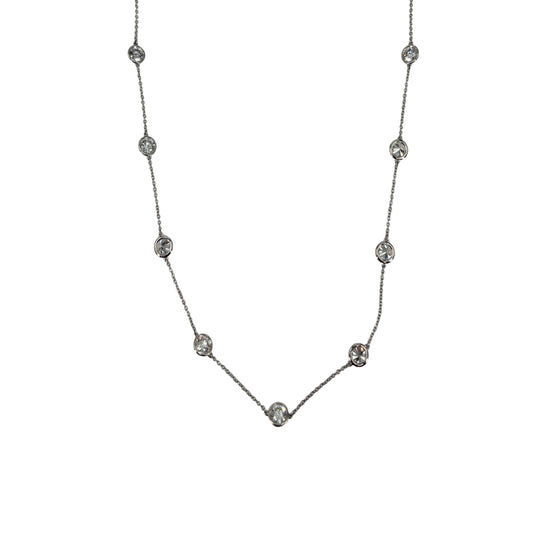 Lab Grown Diamond by the Yard Necklace