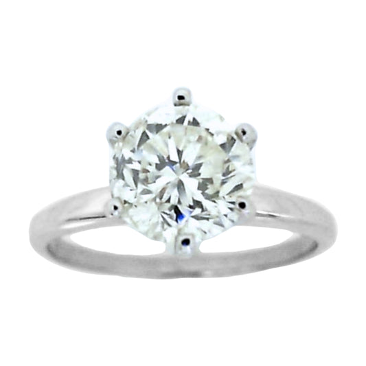 Solitaire Diamond Engagement Ring