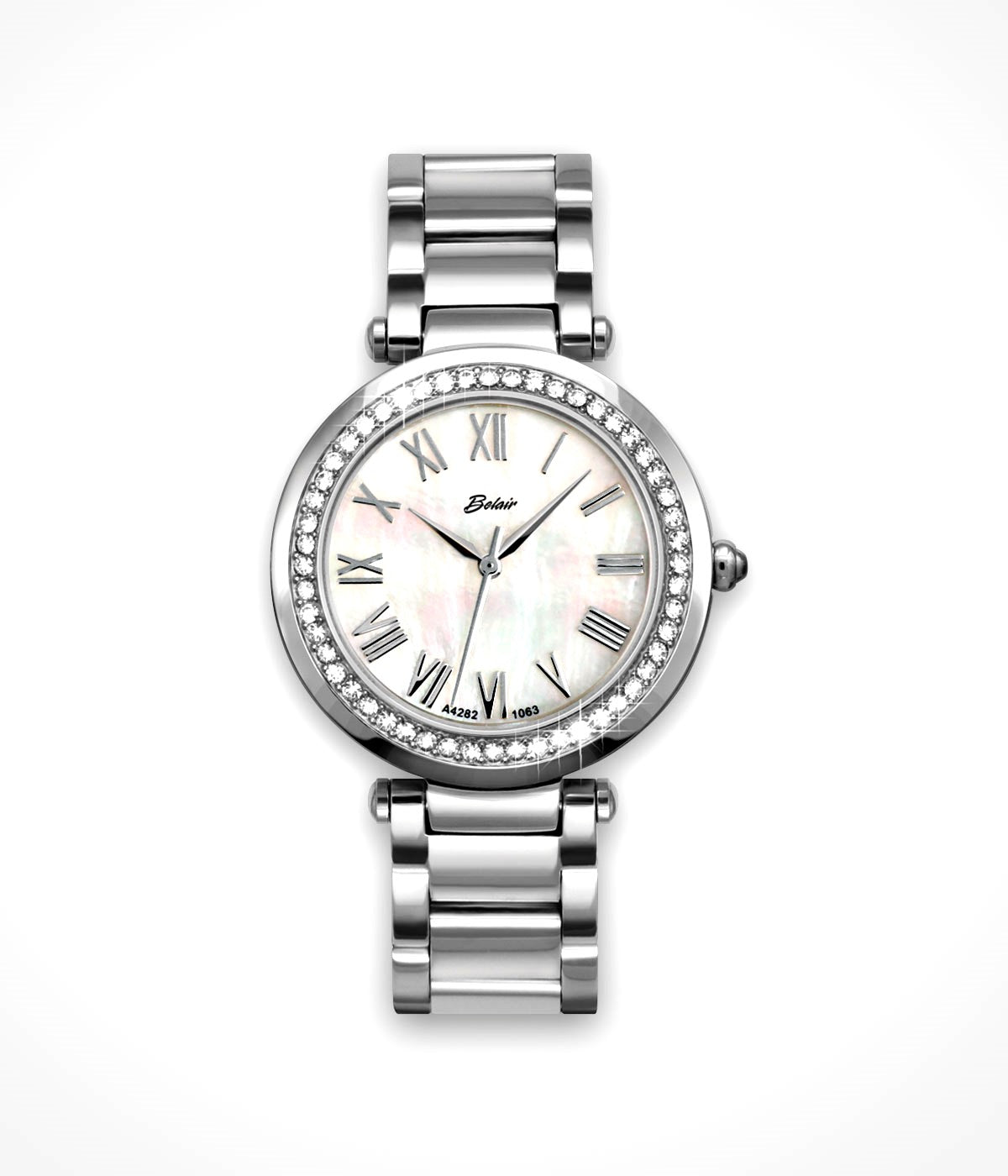 Stainless Steel Crystal Bezel Milano Watch