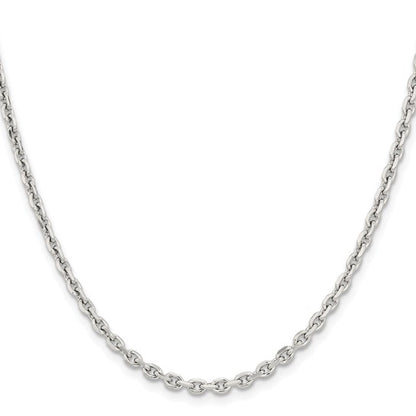 24 Inch 4.3MM Stainless Steel Cable Necklace