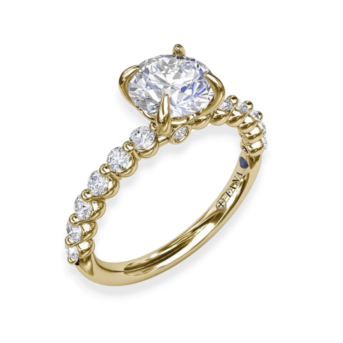 Yellow Gold Diamond Engagement Ring