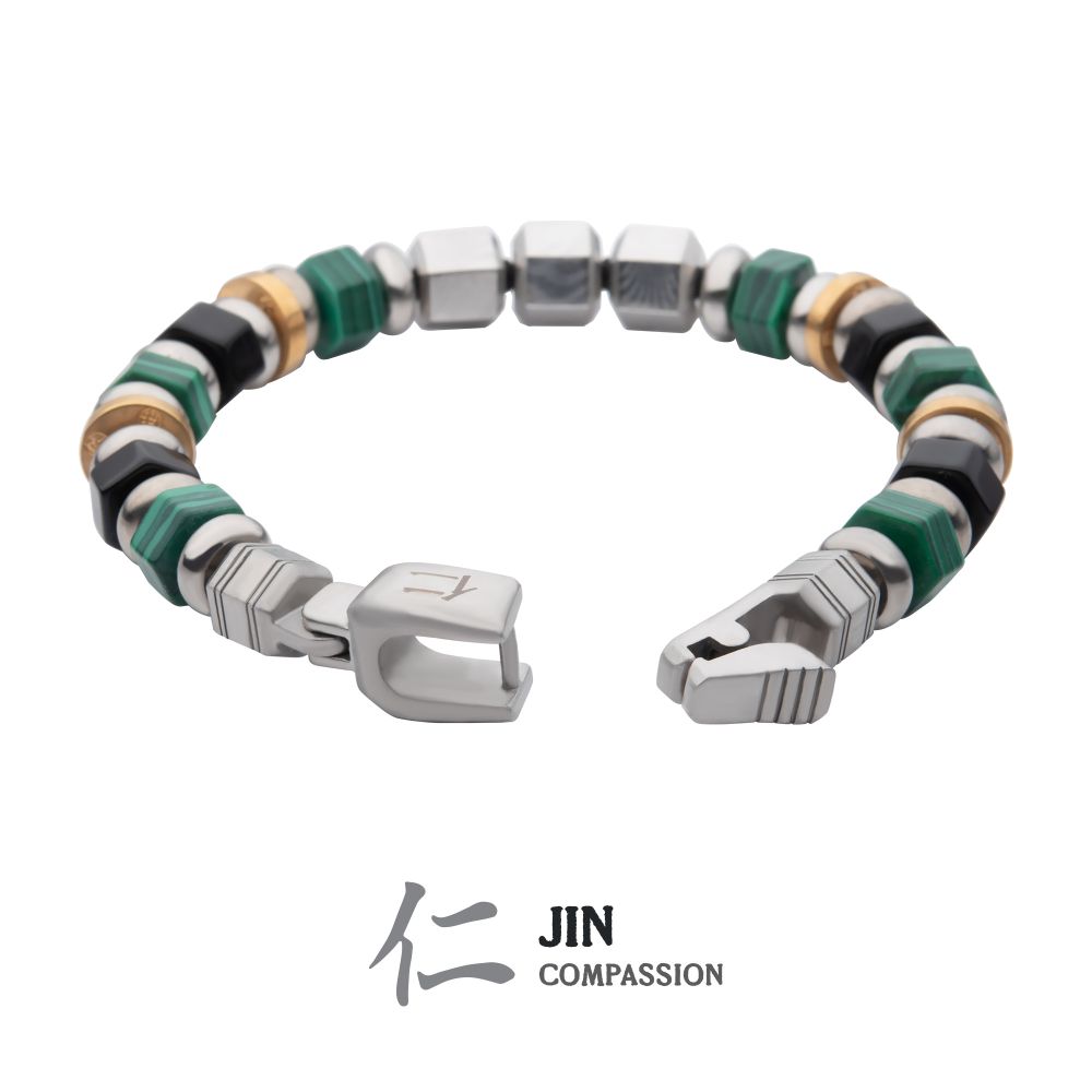 8.5 Inch Bushido Bracelet Jin: Compassion