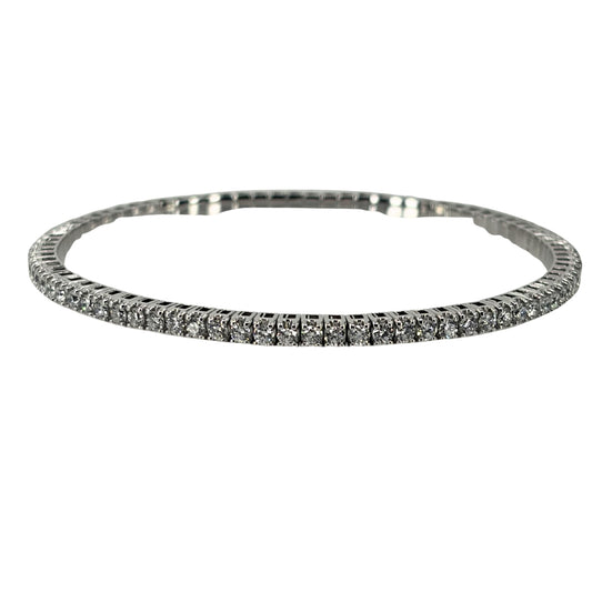 Lab Grown Diamond Bangle Bracelet