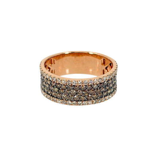Rose Gold Desert Diamond Band