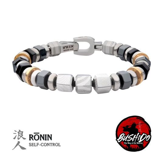 8.5 Inch Bushido Bracelet Ronin: Self-Control